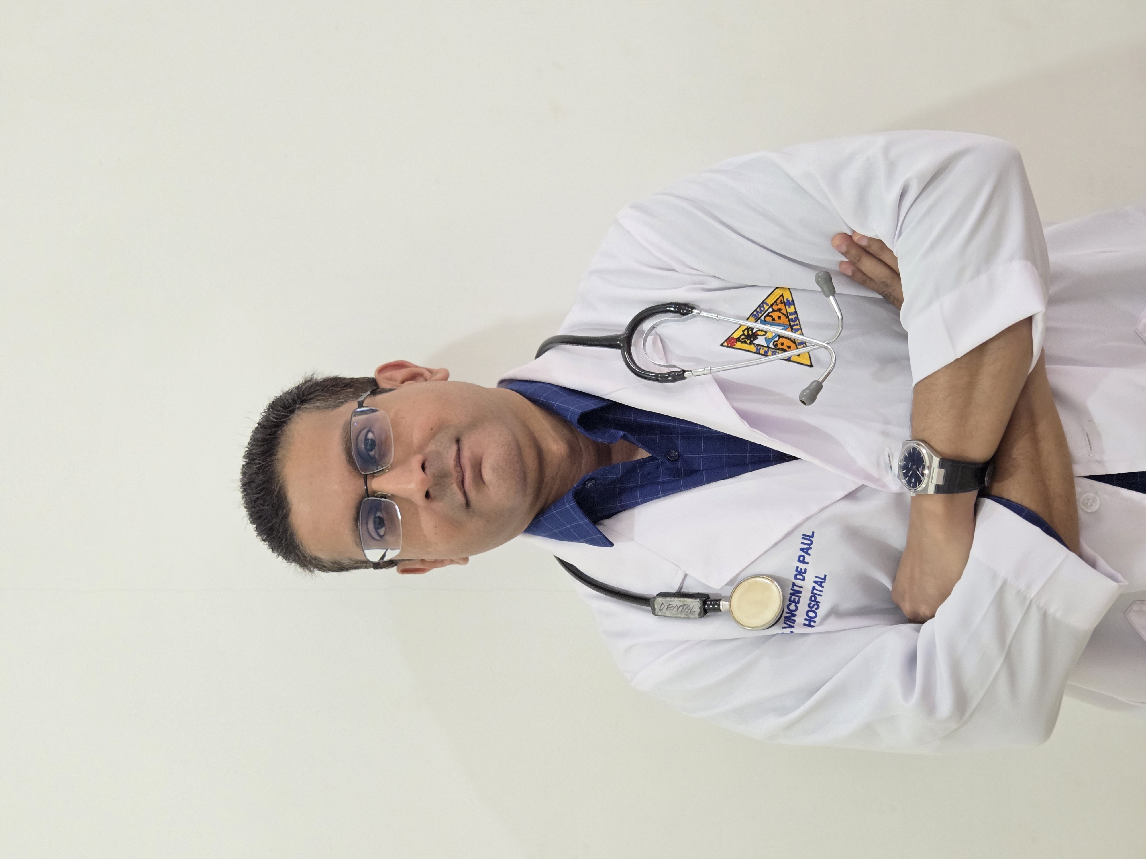 Portrait of DR. ROHINDAS T M